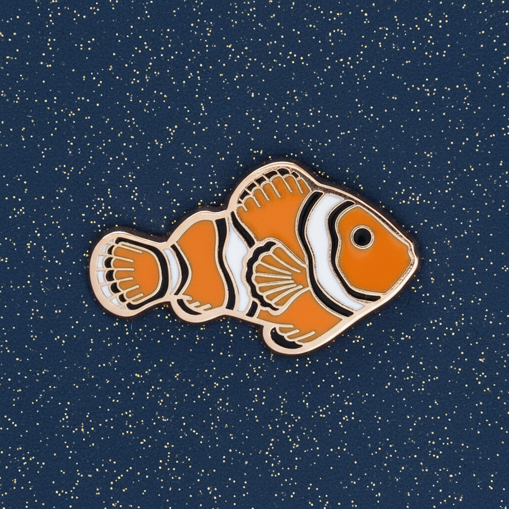 Clown Fish Mini Pin