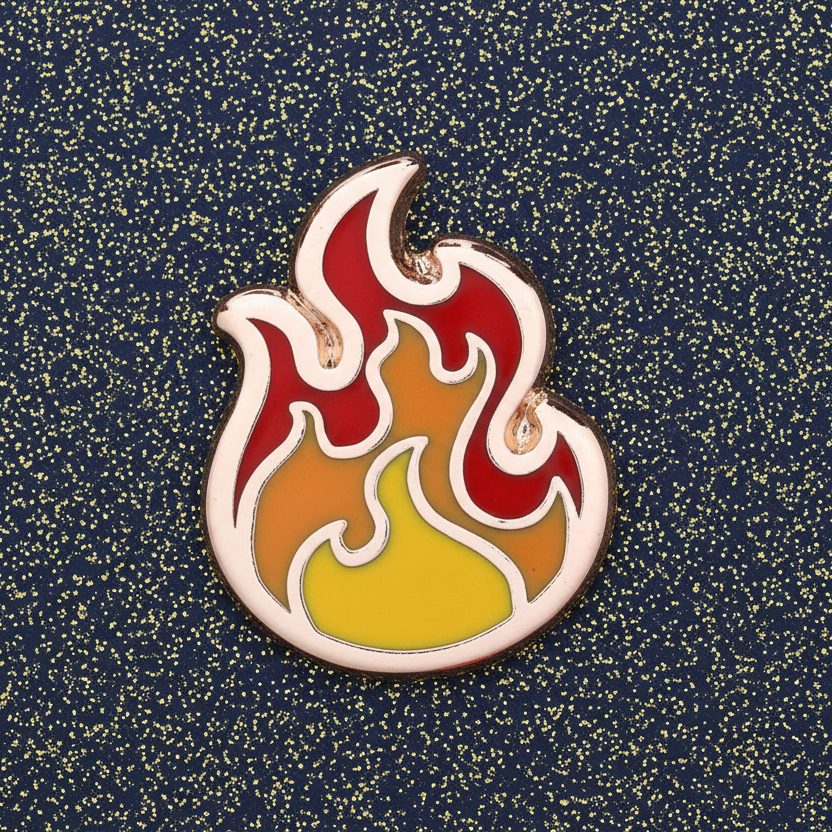 Flame Mini Pin