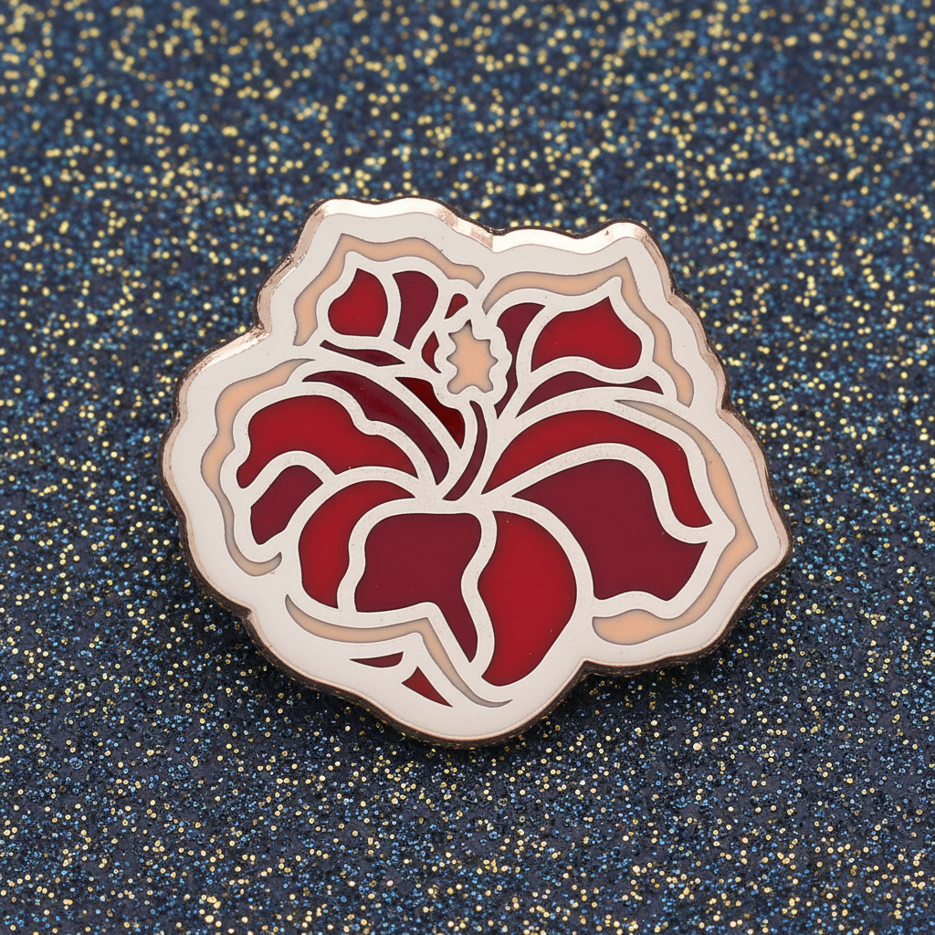 Hibiscus Mini Pin