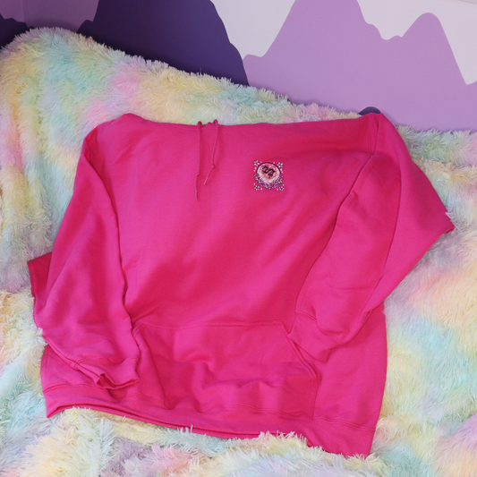 Long Dragon Embroidered Hoodie