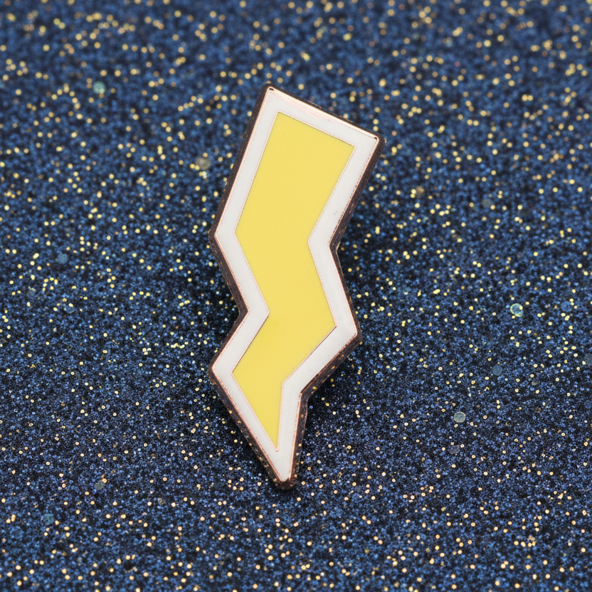 Lightning Bolt Mini Pin