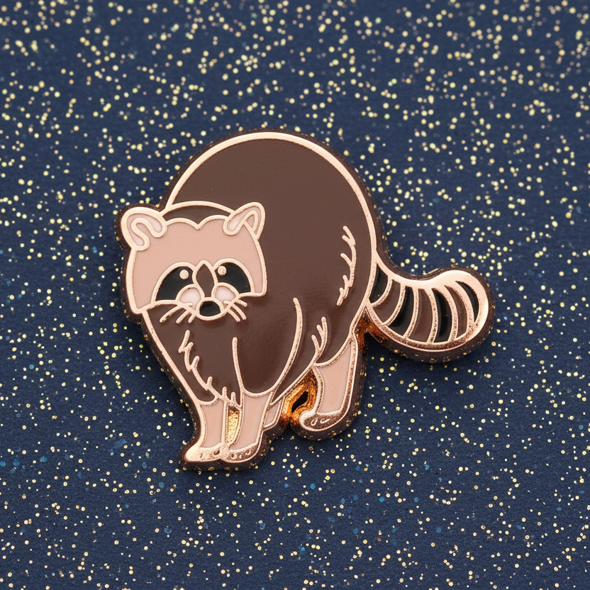 Raccoon Mini Pin