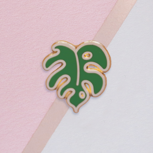 Monstera Leaf Mini Pin