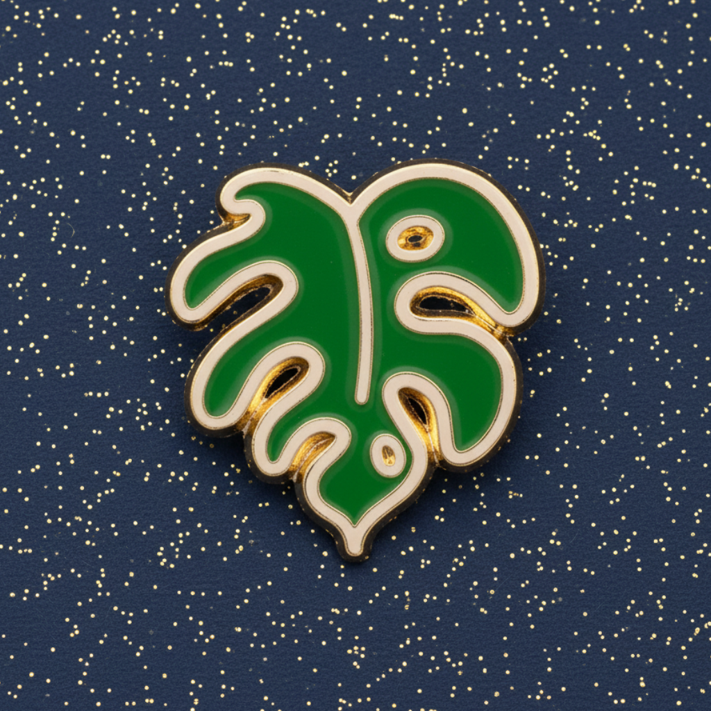 Monstera Leaf Mini Pin