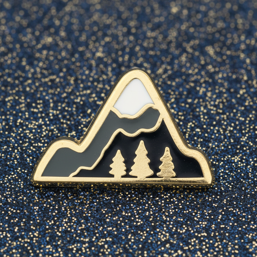 Mountain Mini Pin