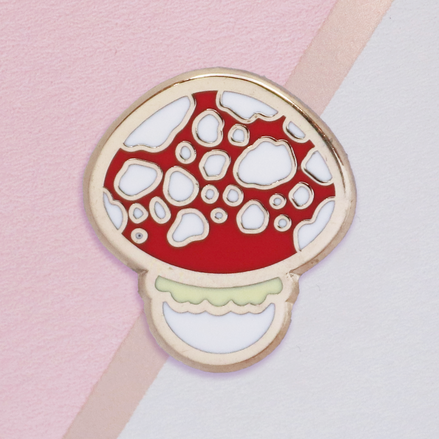Red Mushroom Mini Pin