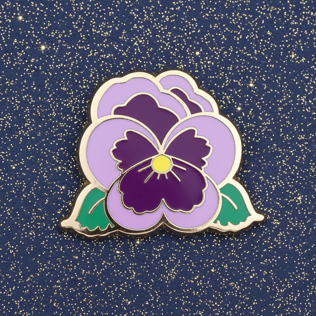 Pansy Mini Pin