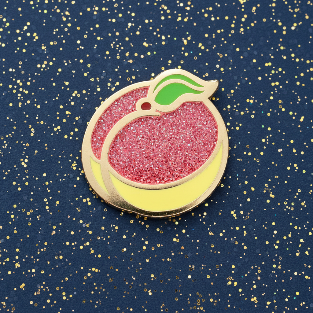 Peach Mini Pin