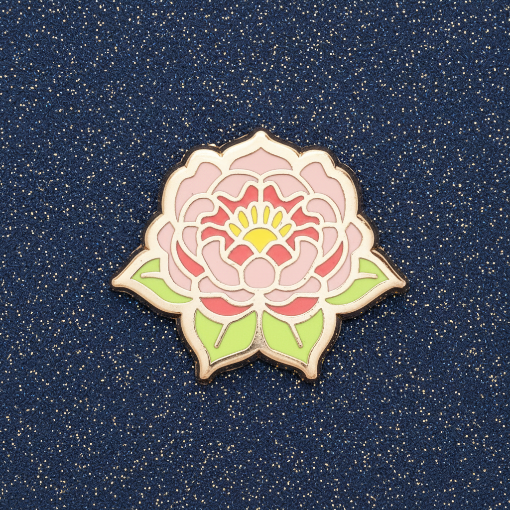 Peony Mini Pin