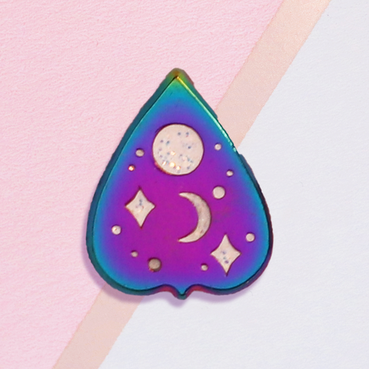 Rainbow Ouija Panchette Mini Pin