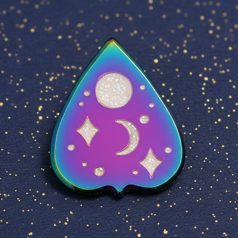 Rainbow Ouija Panchette Mini Pin