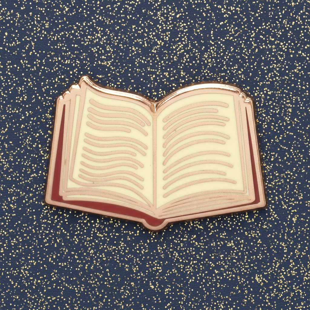 Red Book Mini Pin