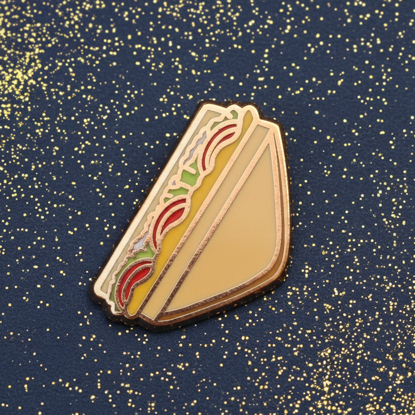 Sandwich Mini Pin