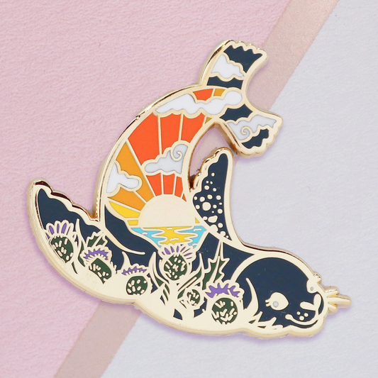 Seal Enamel Pin