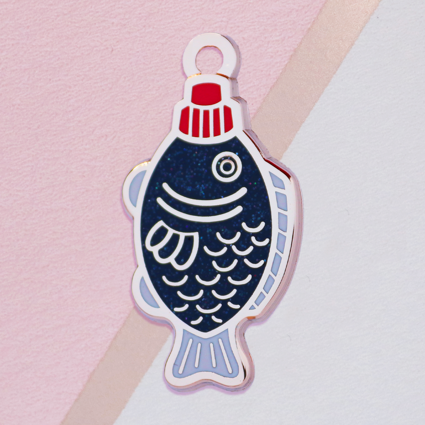 Soy Sauce Fish Engraveable ID Pet Tag Charm