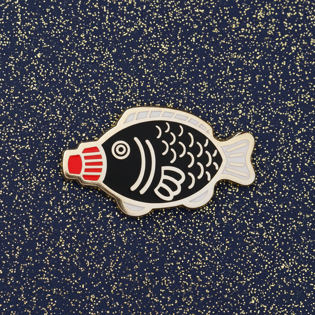 Soy Sauce Fish Mini Pin