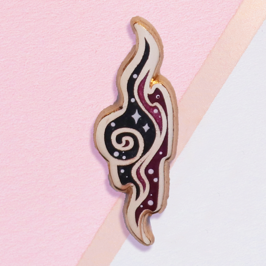 Space Swirl Mini Pin