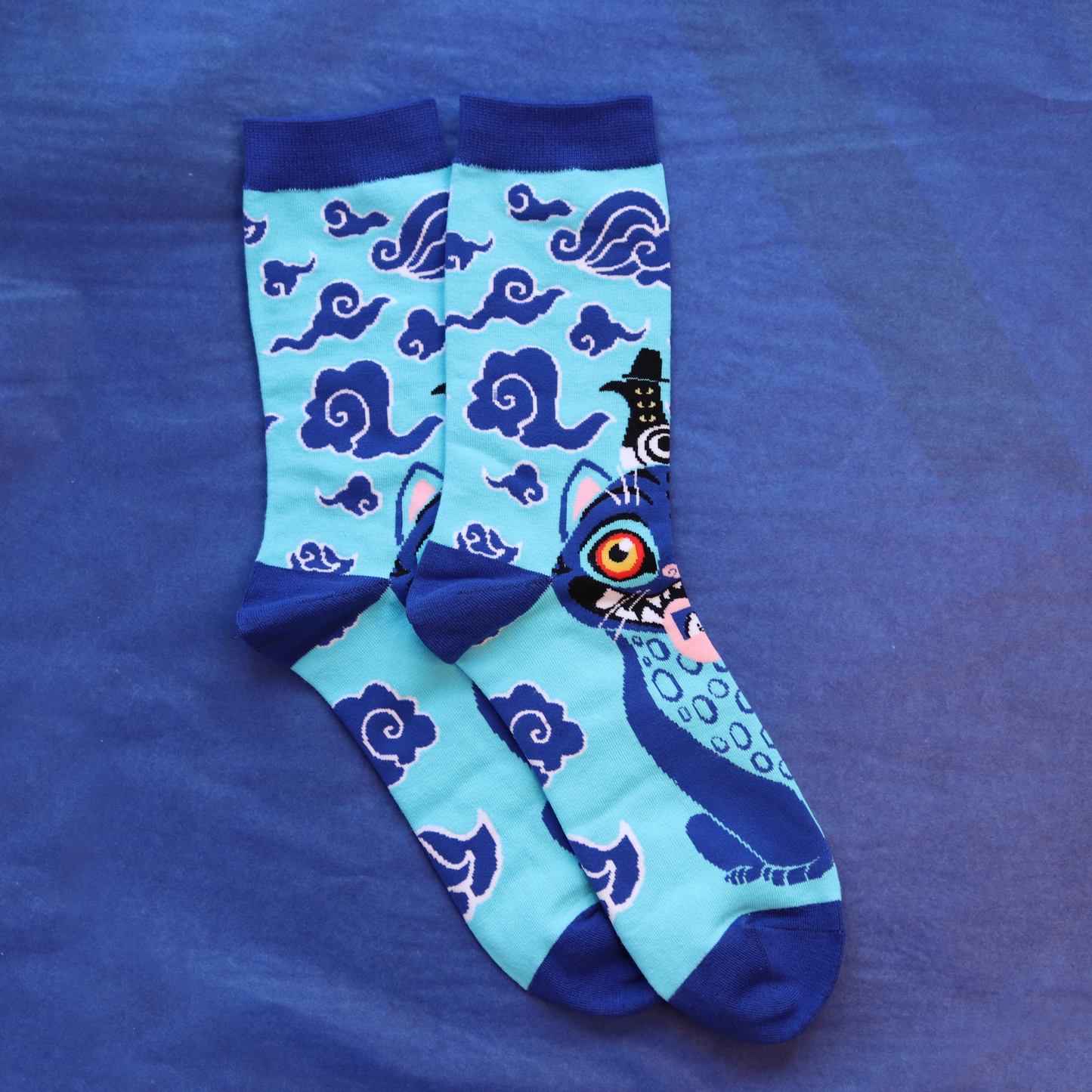 Tiger and Birdy Socks