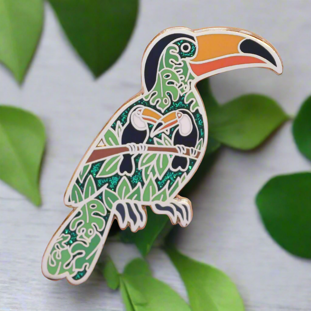 Toucan Enamel Pin