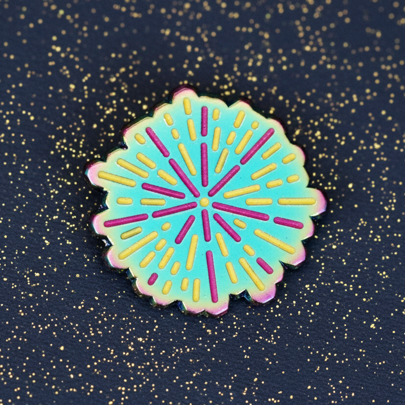 Firework Boom Mini Pin
