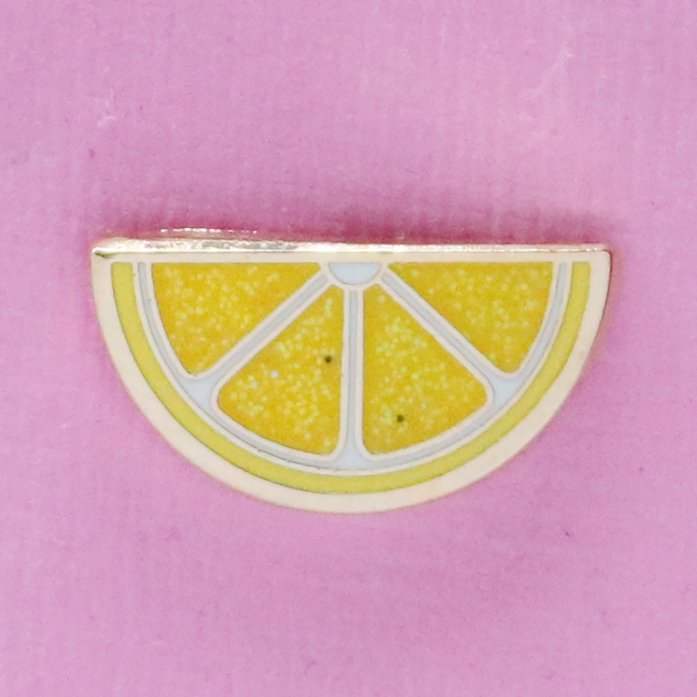 Lemon Slice Mini Pin