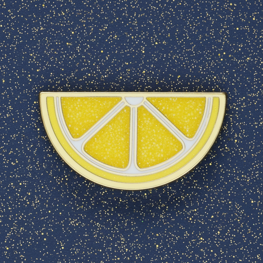 Lemon Slice Mini Pin