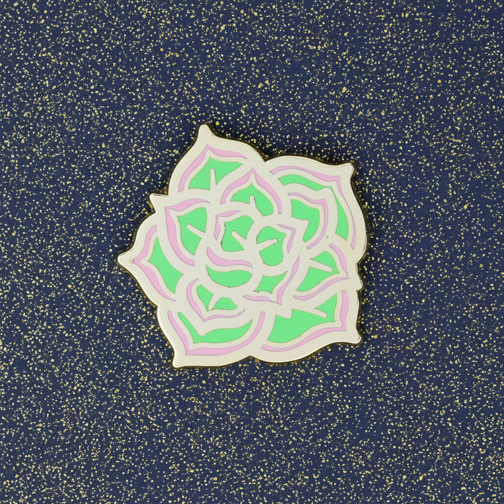 Succulent Mini Pin