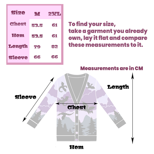 Purple Dragon Cardigan PRE-ORDER