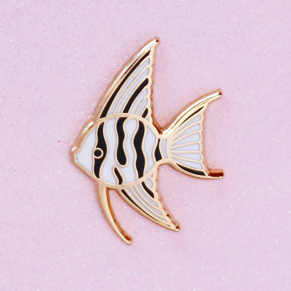 Angel Fish Mini Pin