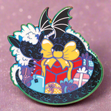 Limited Edition Rainbow Metal Gift Present Dragon Enamel Pin