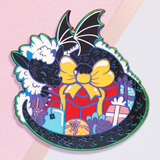Limited Edition Rainbow Metal Gift Present Dragon Enamel Pin