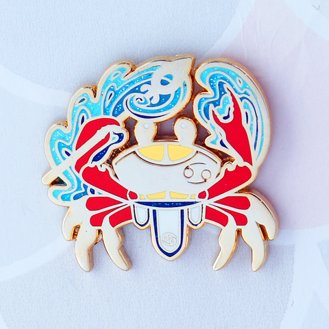 Cancer Cleric Enamel Pin