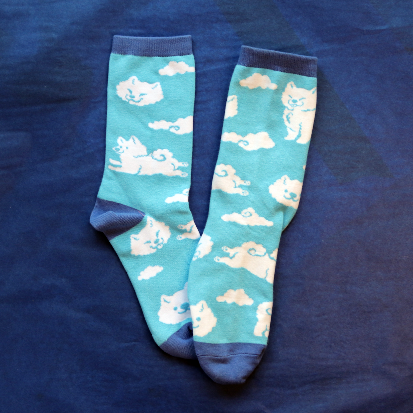 Cloud Dog Socks