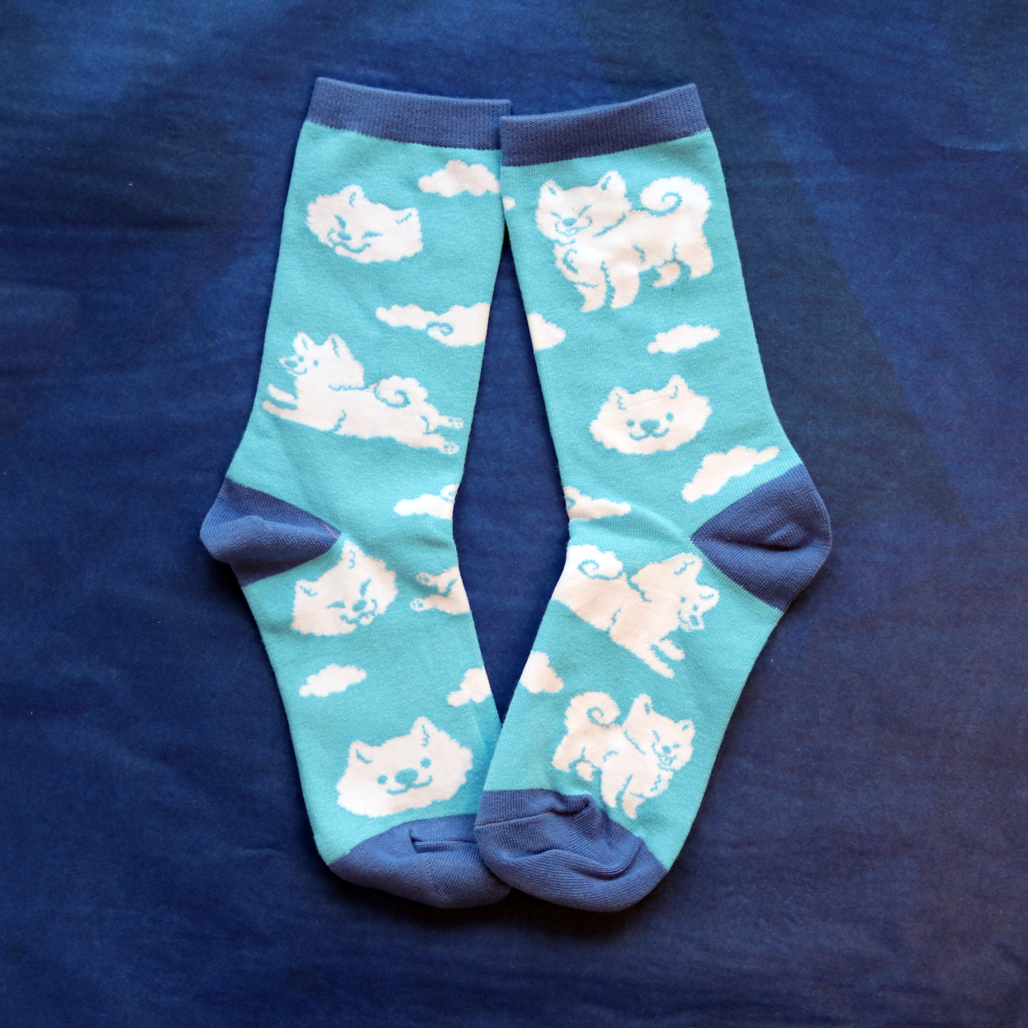 Cloud Dog Socks