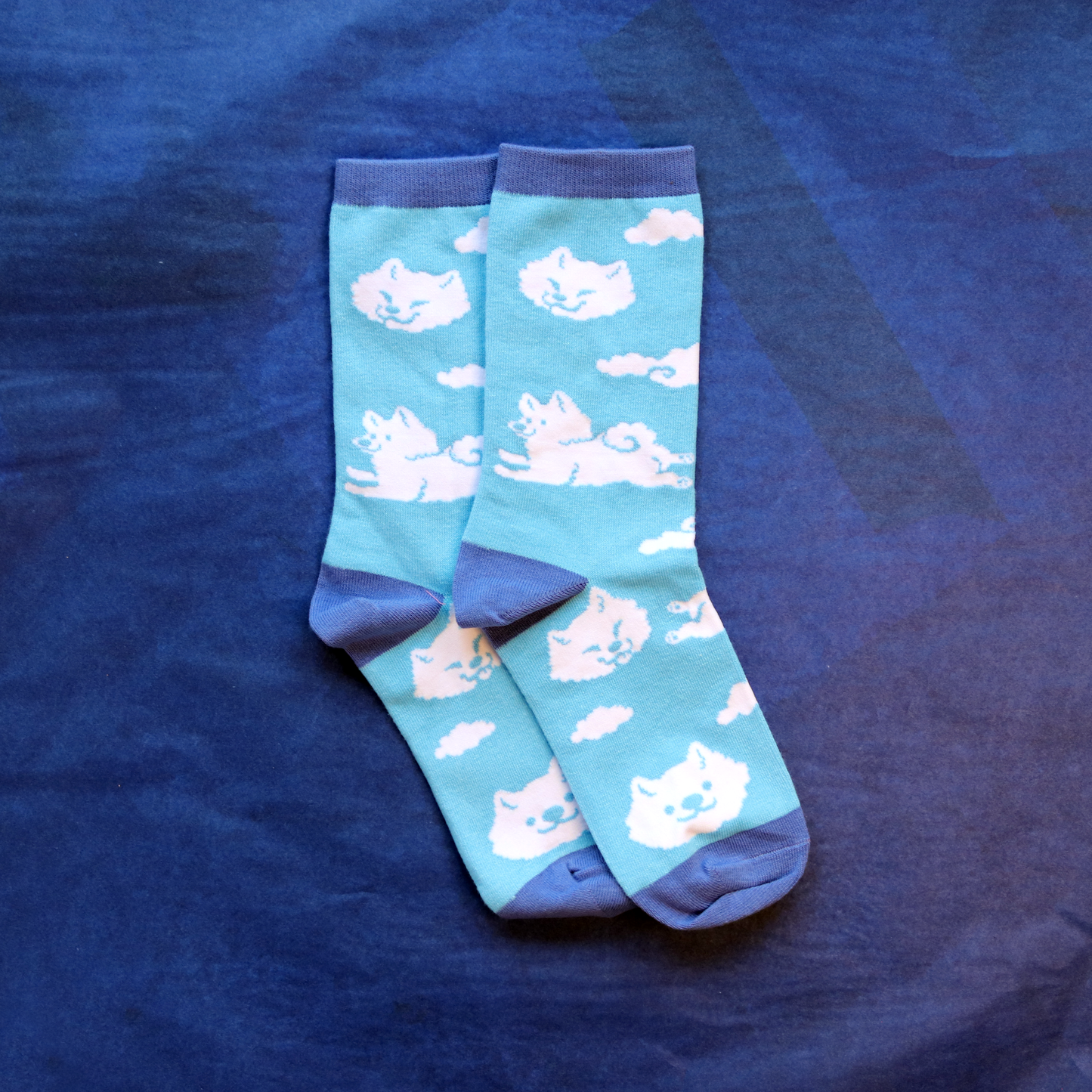 Cloud Dog Socks