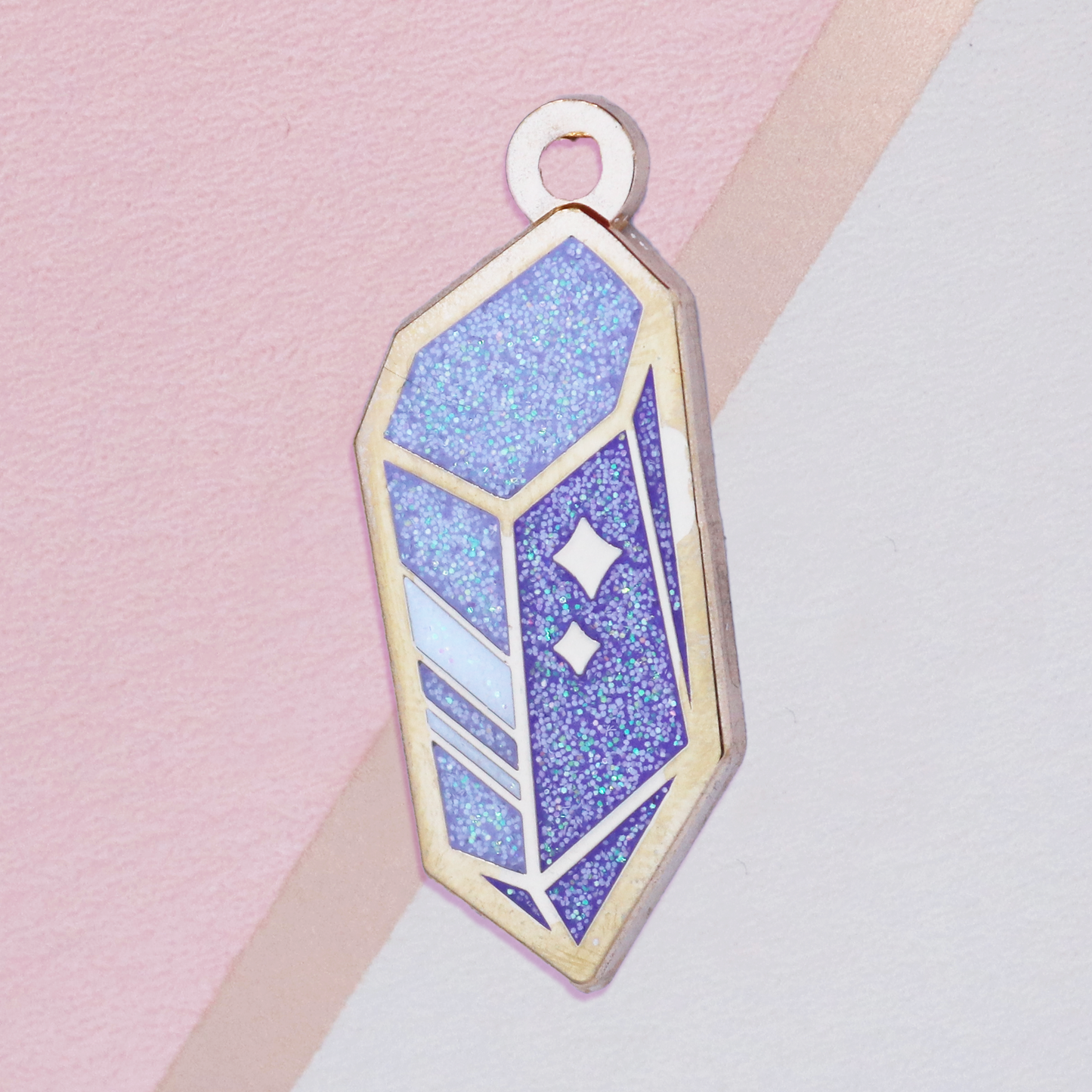 Crystal Engraveable ID Pet Tag Charm