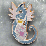 Bottled Fairy Hoarder Dragon Enamel Pin