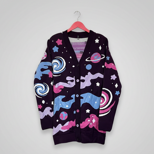 Cosmic Kitsune Fox Cardigan