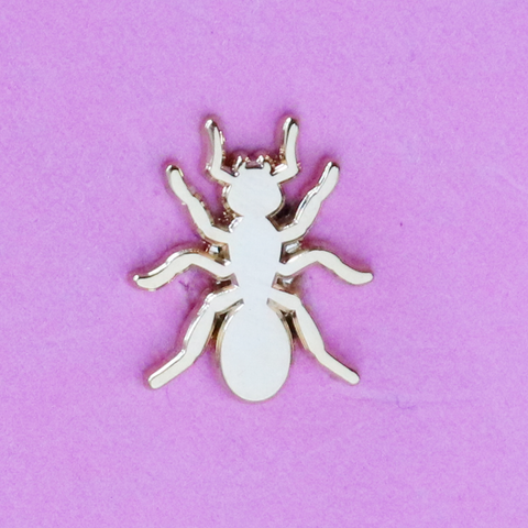 Gold Ant Mini Pin