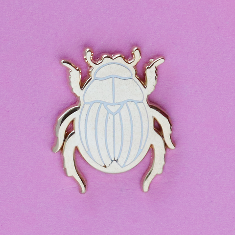 Scarab Beetle Mini Pin
