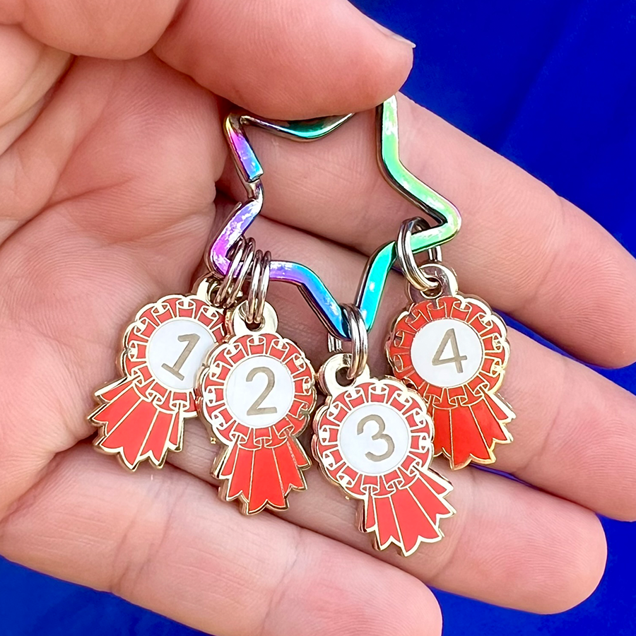 Rosette Charms