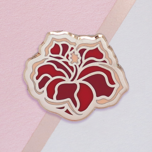 Hibiscus Mini Pin