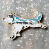 Husky Enamel Pin