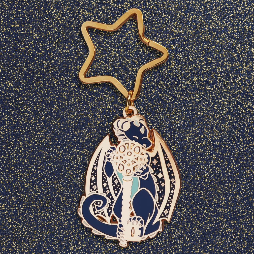 Key Hoarder Dragon Keyring