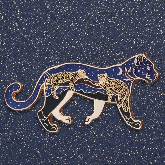 Leopard Enamel Pin