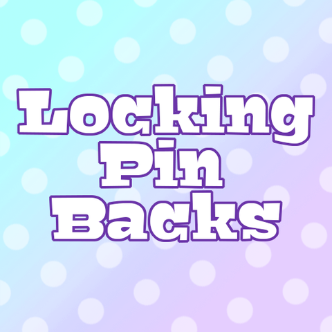Locking Pin Backs