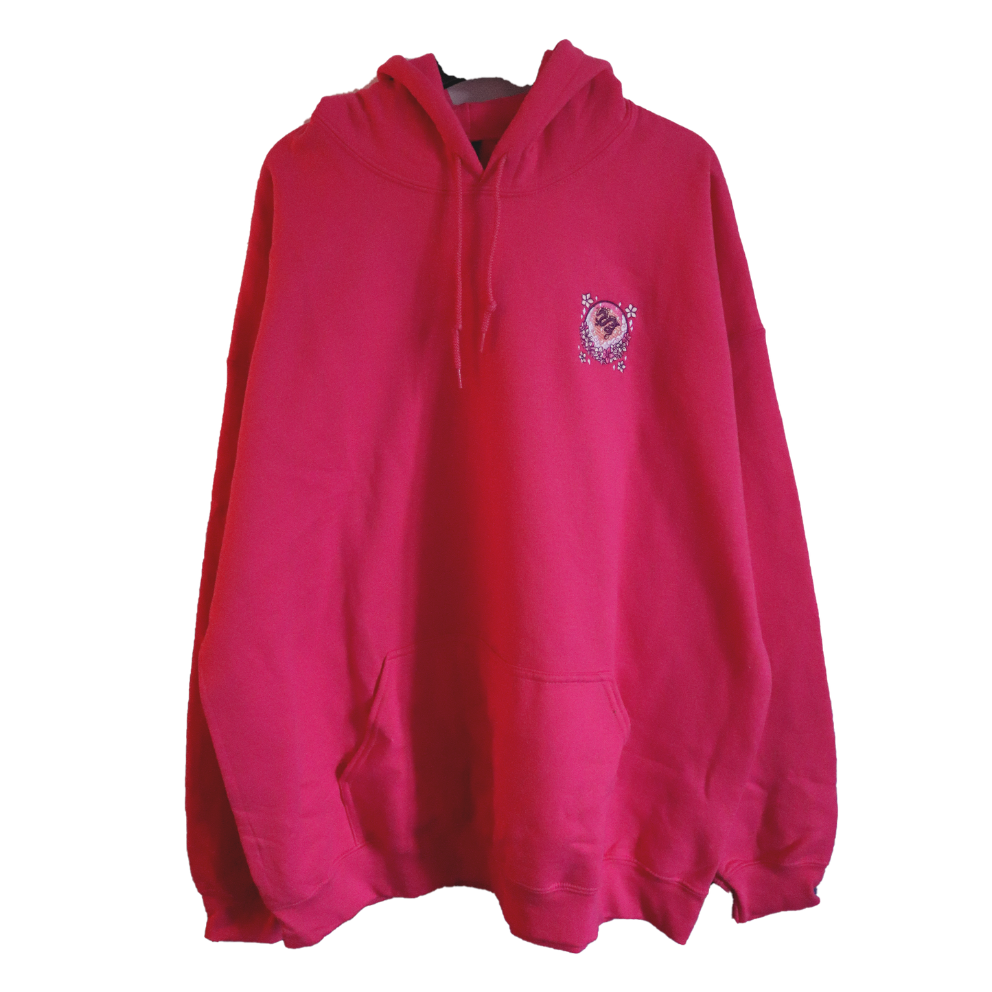 Long Dragon Embroidered Hoodie