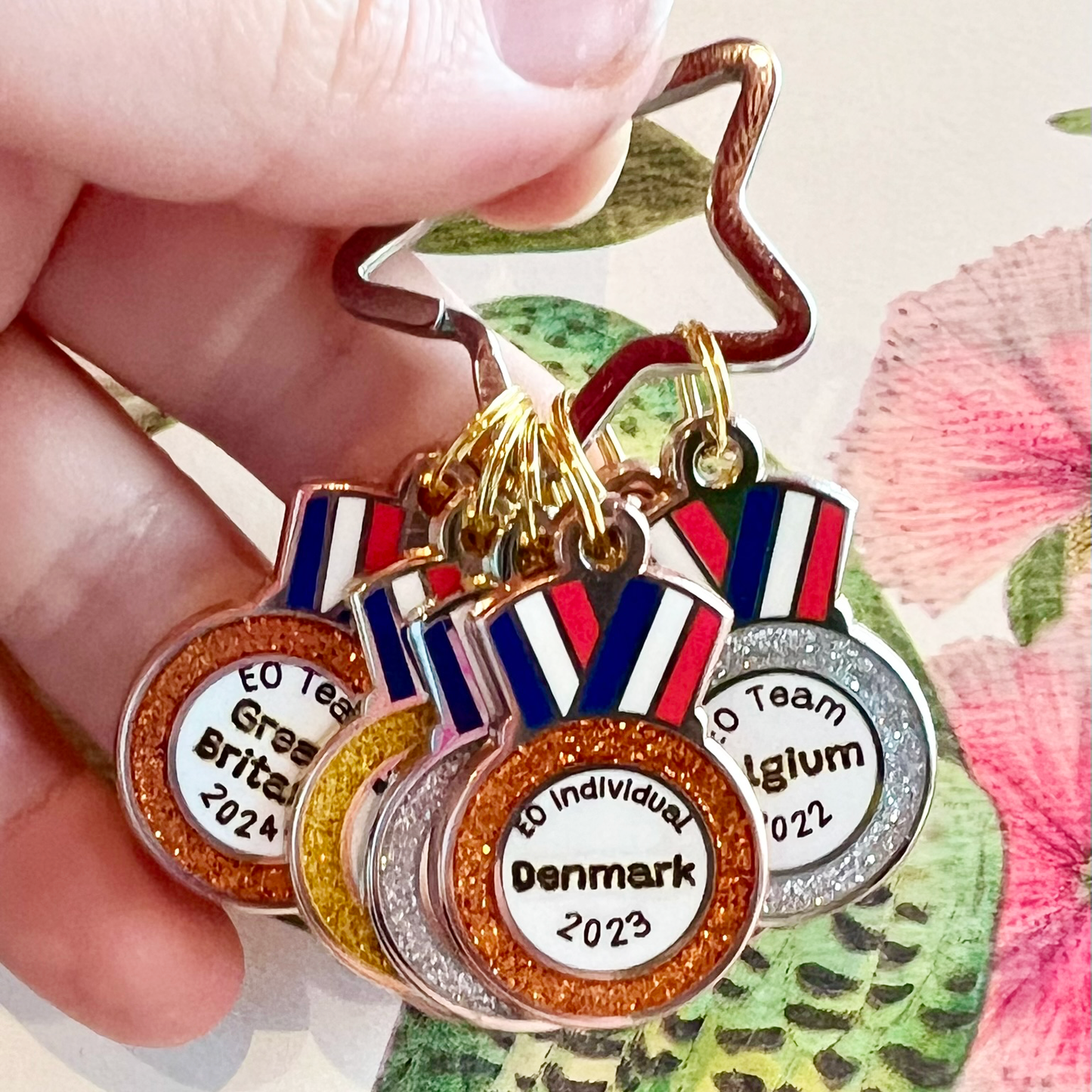 Silver Medal Charms