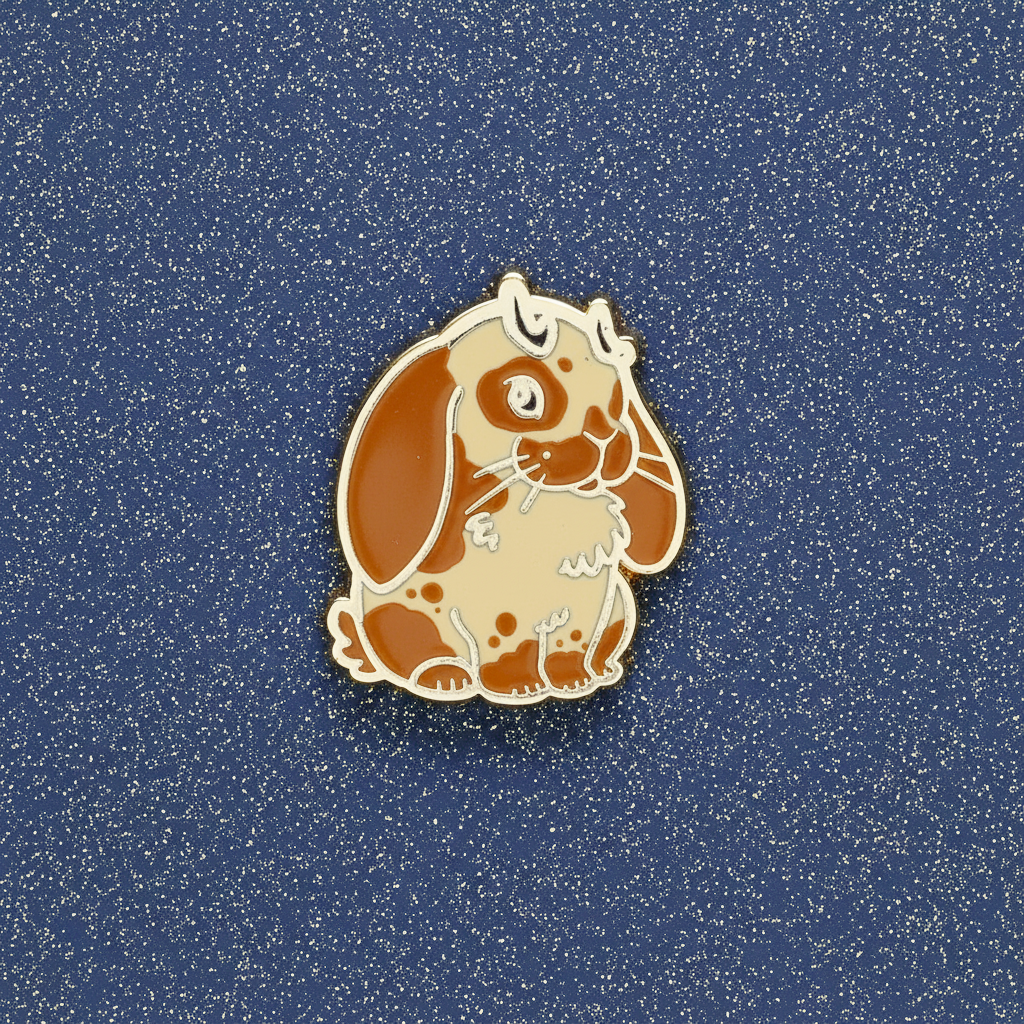 Jackalope Mini Pin