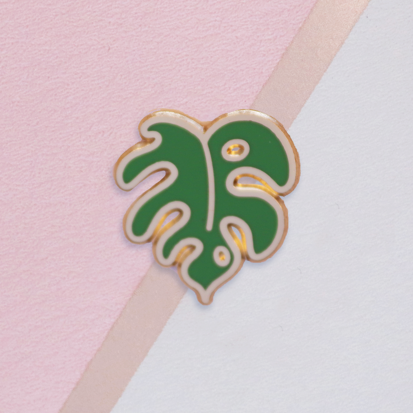 Monstera Leaf Mini Pin